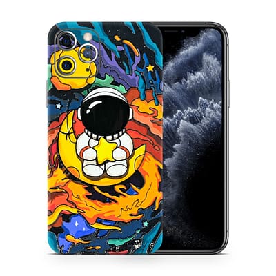 iPhone 11 Pro Max Astronaut 3D Skin WrapitSkin