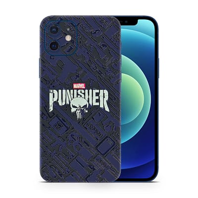 iPhone 12 Punisher 3D Skin WrapitSkin