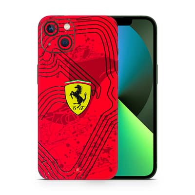 iPhone 13 Mini Ferrari's Blaze 3D Skin WrapitSkin