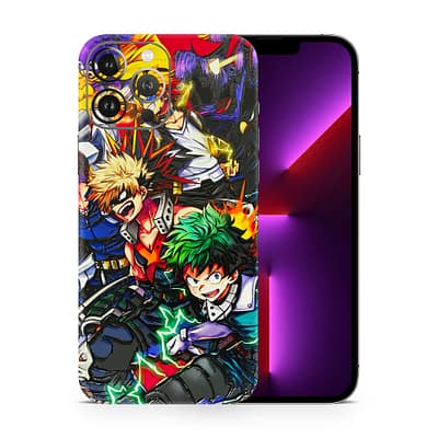 iPhone 13 Pro Max My Hero 3D Skin WrapitSkin