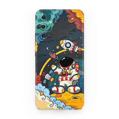Galaxy A24 Flight Planet 3D Skin WrapitSkin