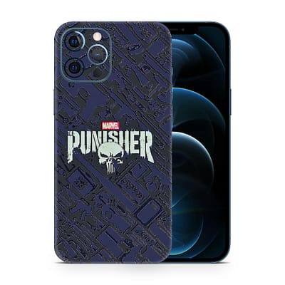 iPhone 12 Pro Max Punisher 3D Skin WrapitSkin
