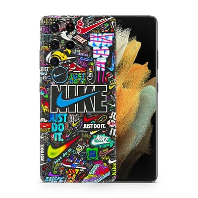 Galaxy S21 Ultra Nike Logos 3D Skin WrapitSkin