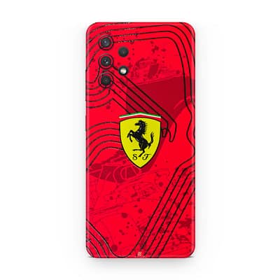 Galaxy A32 Ferrari's Blaze 3D Skin WrapitSkin