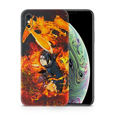 iPhone XS Itachi 3D Skin WrapitSkin