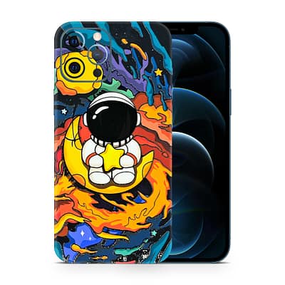 iPhone 12 Pro Max Astronaut 3D Skin WrapitSkin