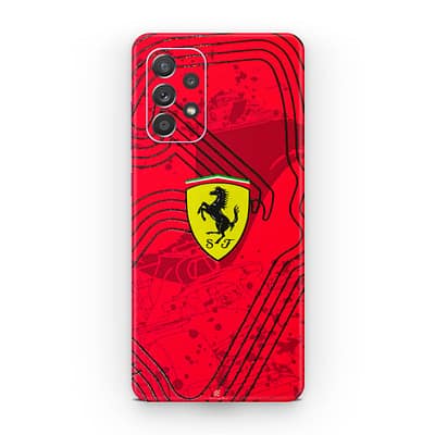 Galaxy A72 Ferrari's Blaze 3D Skin WrapitSkin