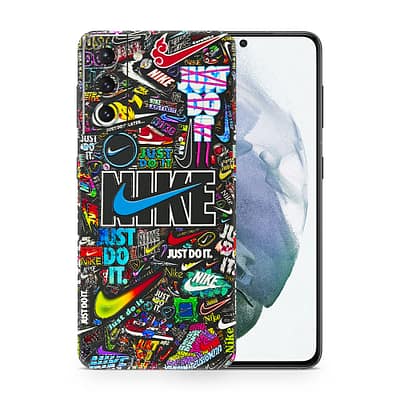Galaxy S21 Nike Logos 3D Skin WrapitSkin