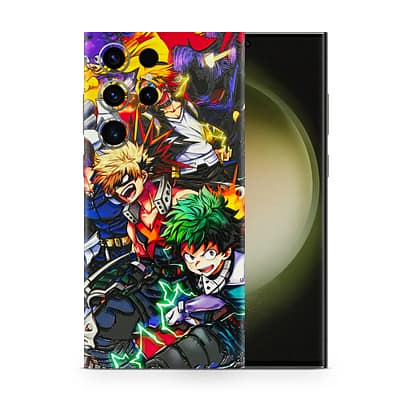 Galaxy S23 Ultra My Hero 3D Skin WrapitSkin