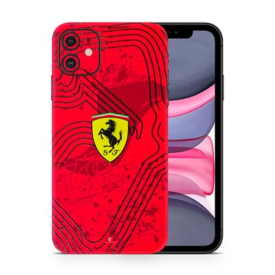 iPhone 11 Ferrari's Blaze 3D Skin WrapitSkin