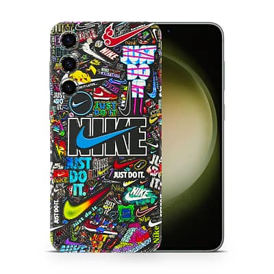 Galaxy S23 Plus Nike Logos 3D Skin WrapitSkin