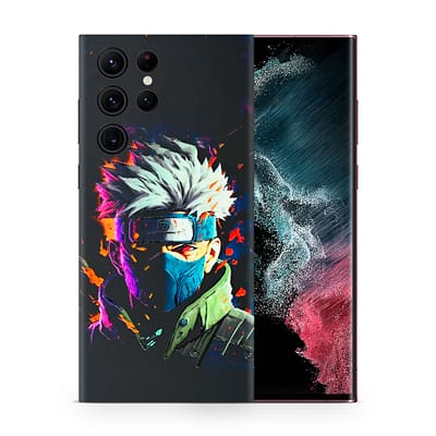 Galaxy S22 Ultra The Masked Man 3D Skin WrapitSkin
