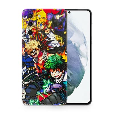 Galaxy S21 My Hero 3D Skin WrapitSkin