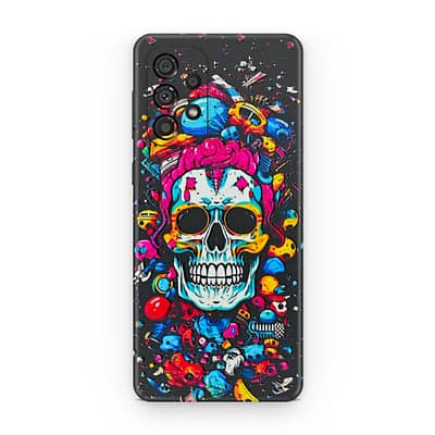 Galaxy A33 5G Skull 3D Skin WrapitSkin