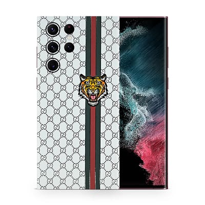 Galaxy S22 Ultra Gucci Tiger 3D Skin WrapitSkin