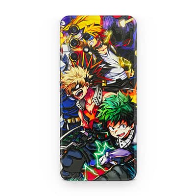 Galaxy A32 My Hero 3D Skin WrapitSkin