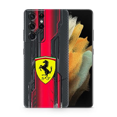 Galaxy S21 Ultra Ferrari's Legacy 3D Skin WrapitSkin