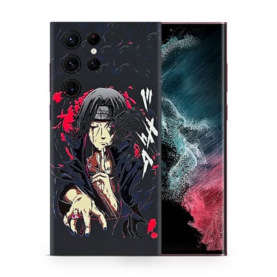 Galaxy S22 Ultra Itachi Uchiha 3D Skin WrapitSkin
