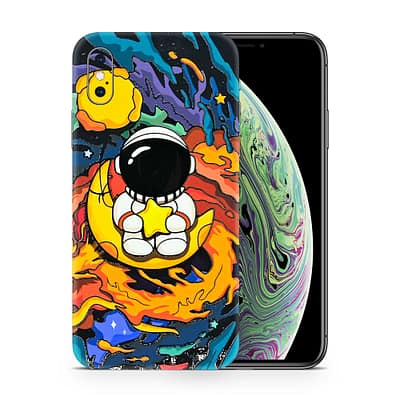 iPhone XS Astronaut 3D Skin WrapitSkin