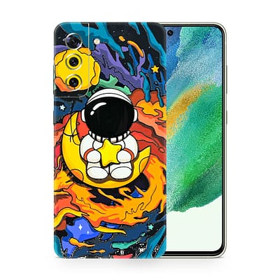 Galaxy S21 FE Astronaut 3D Skin WrapitSkin