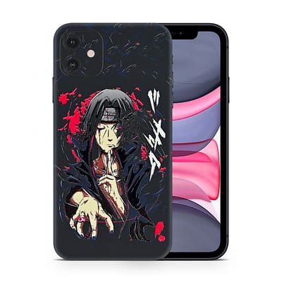 iPhone 11 Itachi Uchiha 3D Skin WrapitSkin