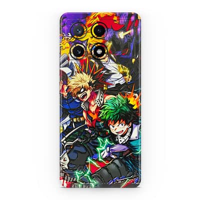 Poco X6 Pro 5G My Hero 3D Skin WrapitSkin