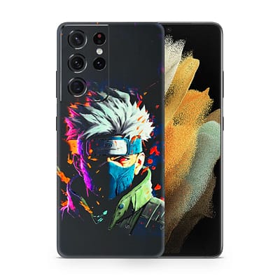 Galaxy S21 Ultra The Masked Man 3D Skin WrapitSkin