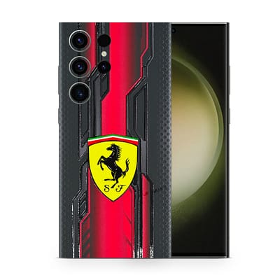 Galaxy S23 Ultra Ferrari's Legacy 3D Skin WrapitSkin