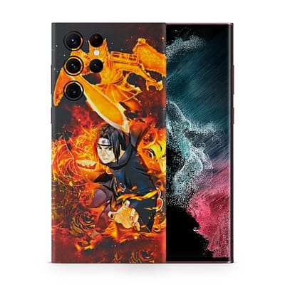 Galaxy S22 Ultra Itachi 3D Skin WrapitSkin