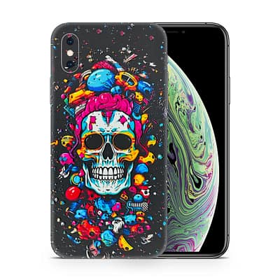 iPhone XS Skull 3D Skin WrapitSkin