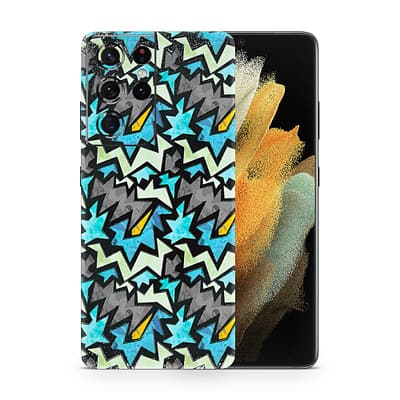 Galaxy S21 Ultra Graffiti Harmony 3D Skin WrapitSkin