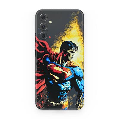 Galaxy A24 Superman Comic 3D Skin WrapitSkin