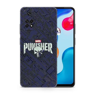 Redmi Note 11 Punisher 3D Skin WrapitSkin