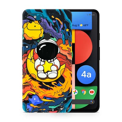 Pixel 4A 5G Astronaut 3D Skin WrapitSkin