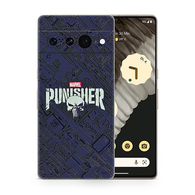 Pixel 7 Pro Punisher 3D Skin WrapitSkin