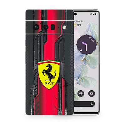 Pixel 6 Pro Ferrari's Legacy 3D Skin WrapitSkin