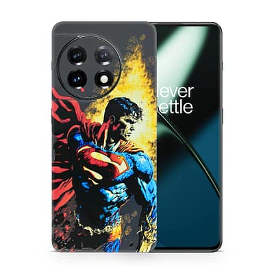 OnePlus 11 Superman Comic 3D Skin WrapitSkin