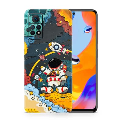 Redmi Note 11 Pro Flight Planet 3D Skin WrapitSkin