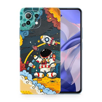 Mi 11 Lite Flight Planet 3D Skin WrapitSkin