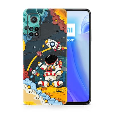 Mi 10T 5G Flight Planet 3D Skin WrapitSkin