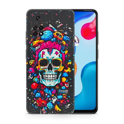 Redmi Note 11 Skull 3D Skin WrapitSkin