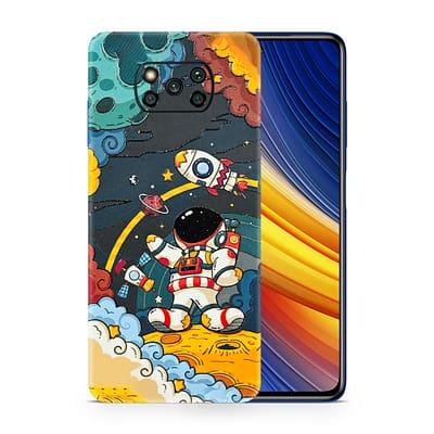 Poco X3 Flight Planet 3D Skin WrapitSkin