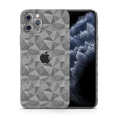 iPhone 11 Pro Max Carbon Triangle Series WrapitSkin