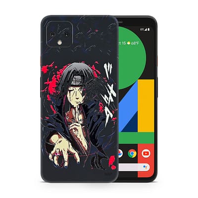 Pixel 4 Xl Itachi Uchiha 3D Skin WrapitSkin