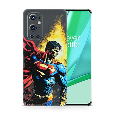 OnePlus 9 Pro Superman Comic 3D Skin WrapitSkin