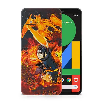 Pixel 4 Xl Itachi 3D Skin WrapitSkin