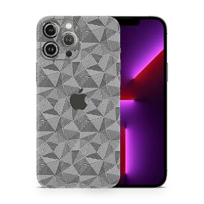 iPhone 13 Pro Max Carbon Triangle Series WrapitSkin