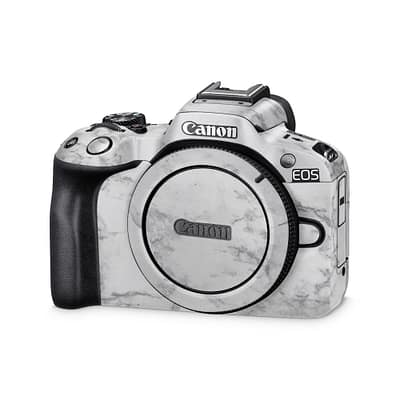 Canon EOS R50 Marble White Skin WrapitSkin
