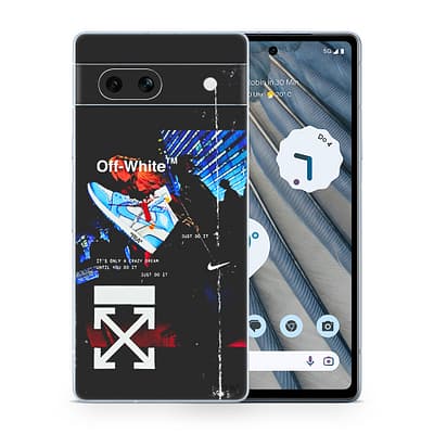 Pixel 7A Jordan 3D Skin WrapitSkin
