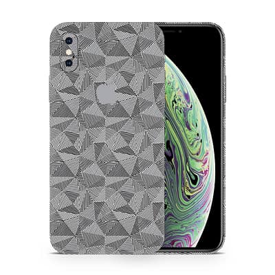 iPhone XS Max Carbon Triangle Series WrapitSkin
